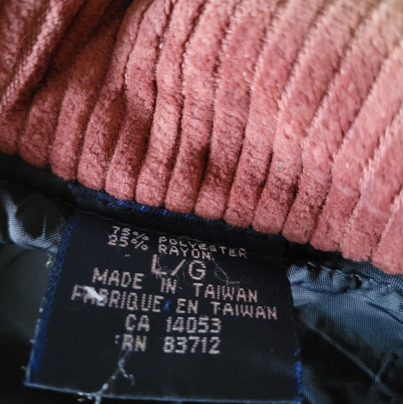 Muskoka Lakes two tone fleece zip up jacket - Picture 3 of 7